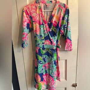 Lilly Pulitzer wrap dress